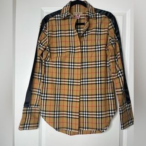 Authentic Vintage Burberry Collar Shirt